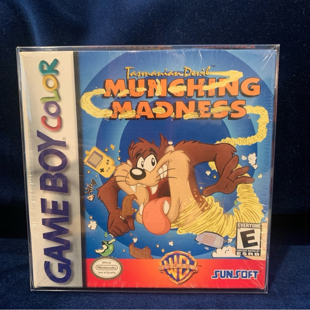 Tasmanian Devil: Munching Madness (Nintendo Game Boy Color, 1999)